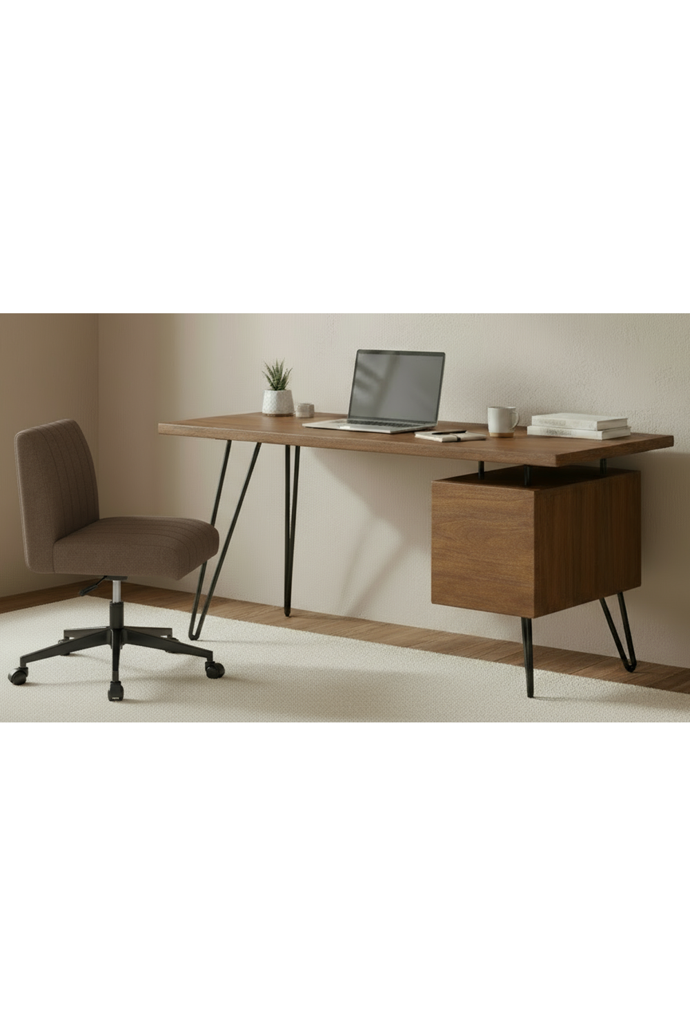 Channeled Office Chair | Novi Living Sally | Oroa.com