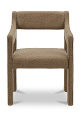 Modern European furniture - Upholstered Sloped-Arm Dining Chair - www.oroa.com