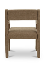 Modern European furniture - Upholstered Sloped-Arm Dining Chair - www.oroa.com