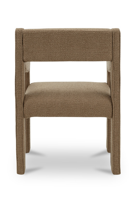 Modern European furniture - Upholstered Sloped-Arm Dining Chair - www.oroa.com