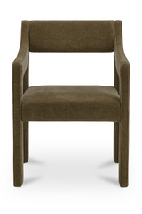 Modern European furniture - Upholstered Sloped-Arm Dining Chair - www.oroa.com