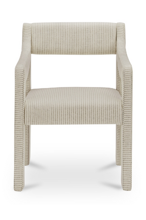 Upholstered Sloped-Arm Dining Chair | Novi Living Elise | Oroa.com