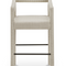 Modern European furniture - minimalist white curved sofa - www.oroa.com