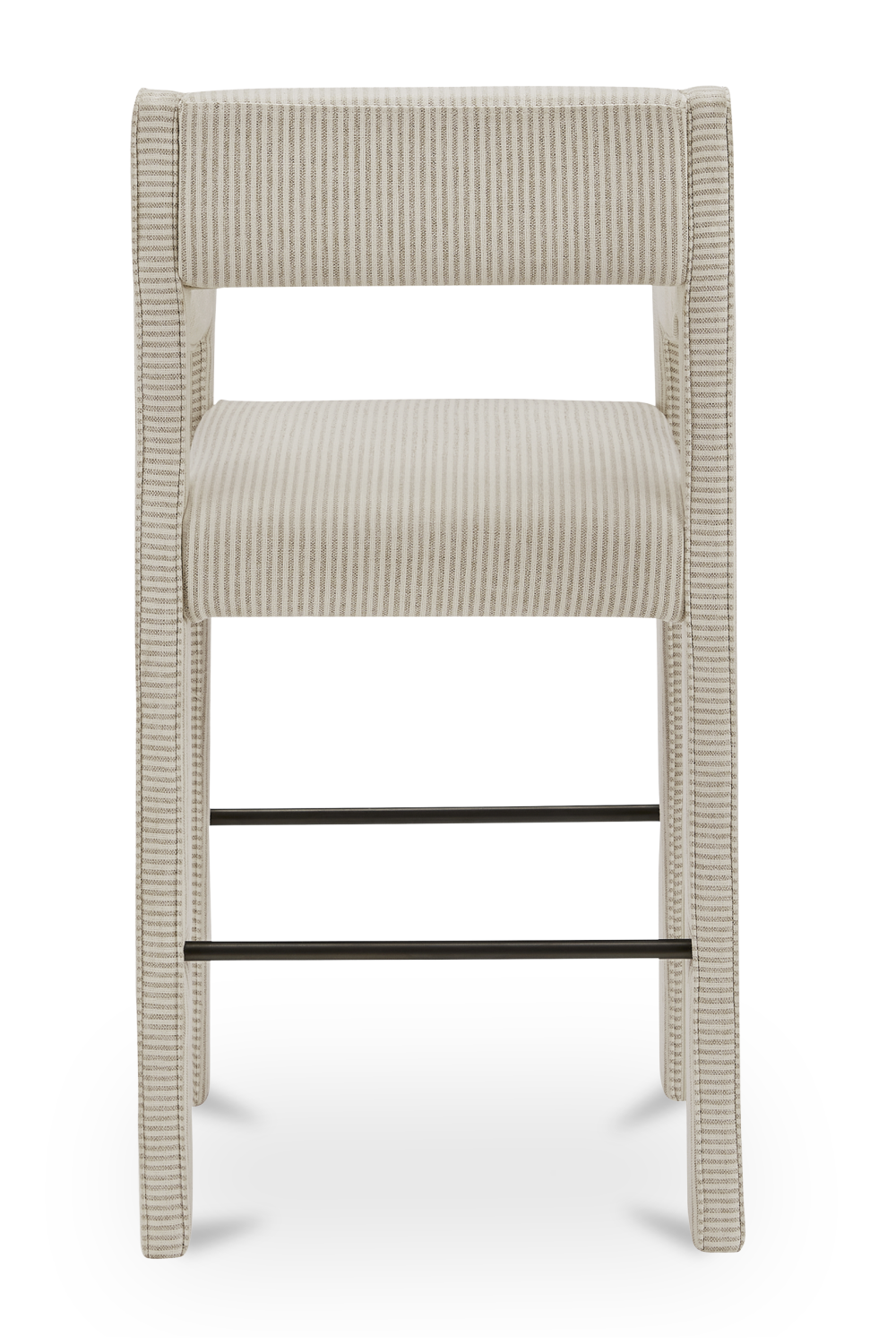 Upholstered Sloped-Arm Counter Stool | Novi Living Elise | Oroa.com