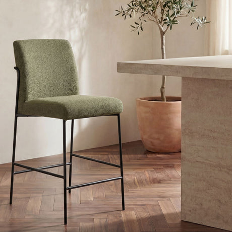 Upholstered Counter Stool | Novi Living Danny