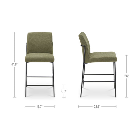Upholstered Counter Stool | Novi Living Danny