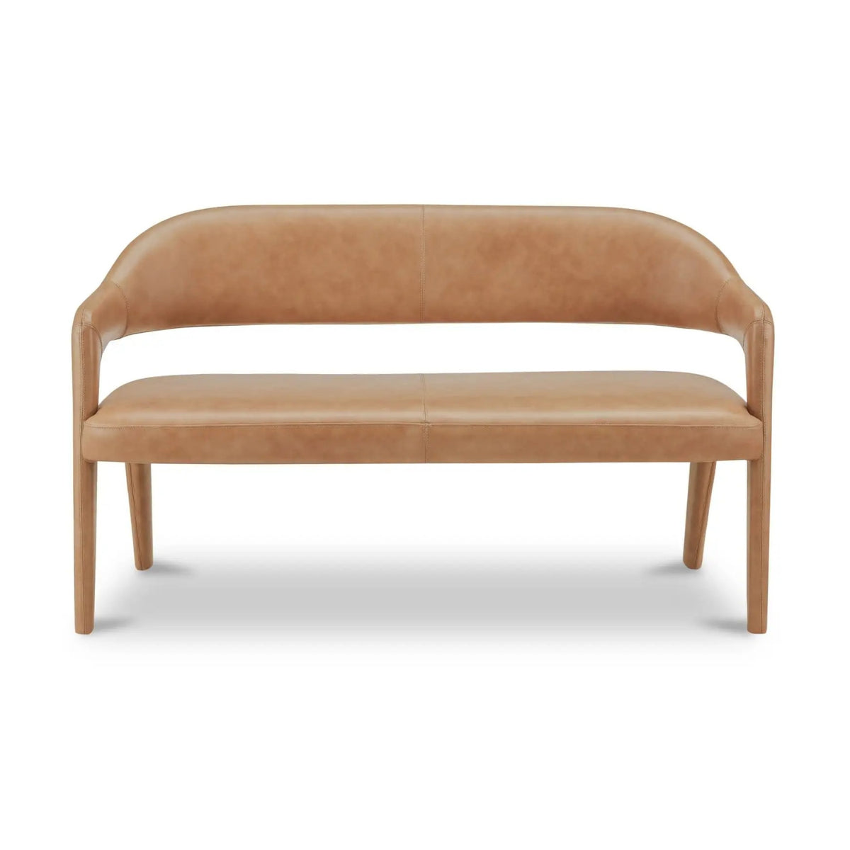 Leather Open-Back Dining Bench | Novi Living Martens