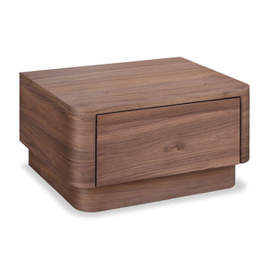 Modern European furniture - 1-Drawer Wooden Nightstand S - www.oroa.com