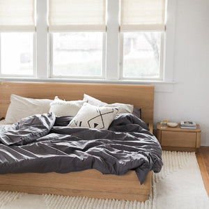 Modern European furniture - 1-Drawer Wooden Nightstand S - www.oroa.com