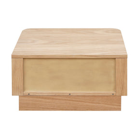 Modern European furniture - 1-Drawer Wooden Nightstand S - www.oroa.com