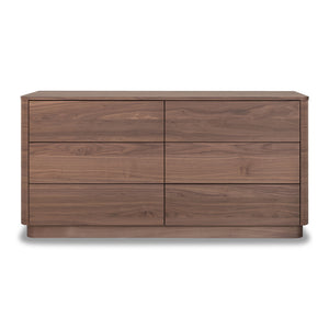 Modern European furniture - 6-Drawer Wooden Dresser - www.oroa.com