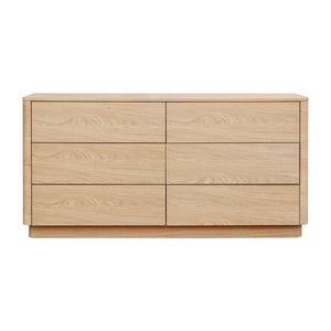 Modern European furniture - 6-Drawer Wooden Dresser - www.oroa.com