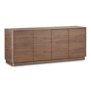 4-Door Wooden Sideboard | Novi Living Round Off | Oroa.com