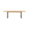 Modern European furniture - Rectangular Oak Dining Table - www.oroa.com