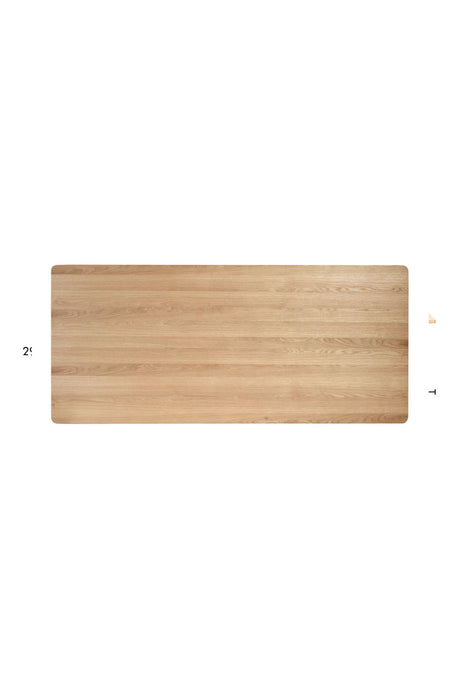 Modern European furniture - Rectangular Oak Dining Table - www.oroa.com