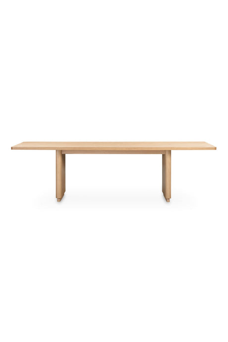 Modern European furniture - Rectangular Oak Dining Table - www.oroa.com