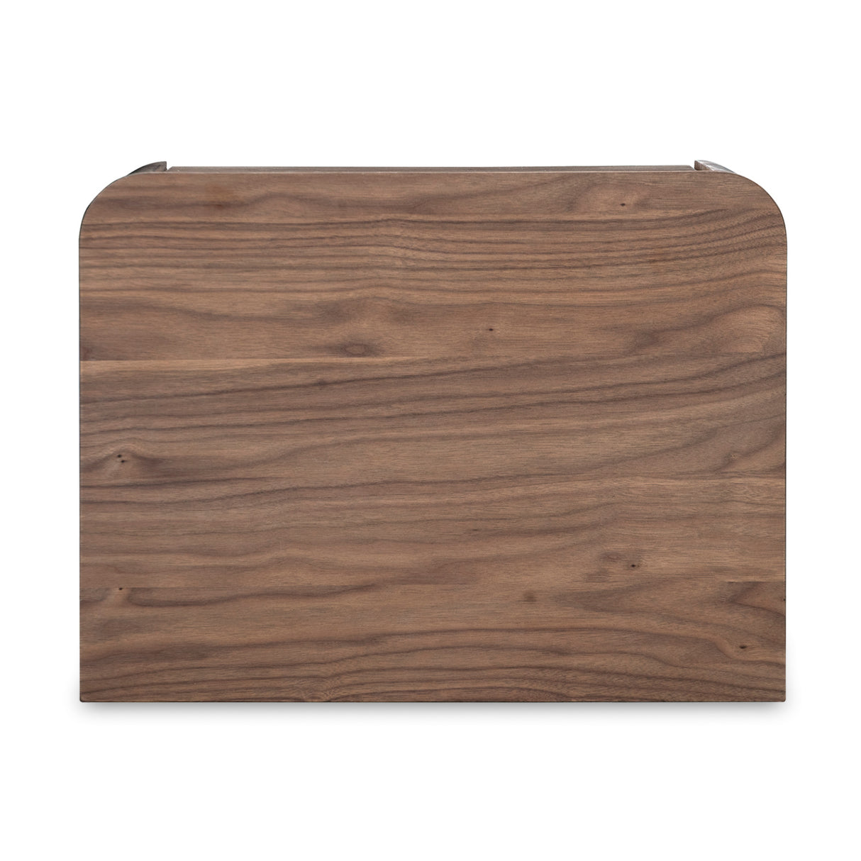 2-Drawer Wooden Tall Nightstand | Novi Living Round Off | Oroa.com