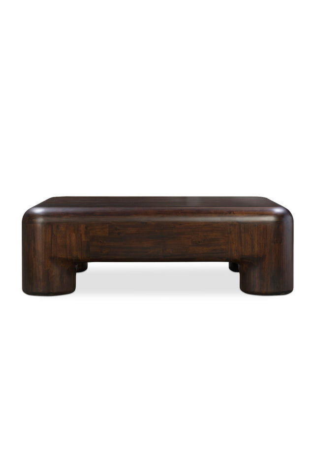 Brown Acacia Coffee Table | Novi Living Rowan | Oroa.com