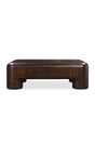 Modern European furniture - Brown Acacia Coffee Table - www.oroa.com