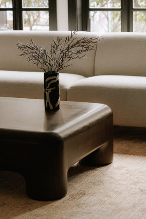 Brown Acacia Coffee Table | Novi Living Rowan | Oroa.com