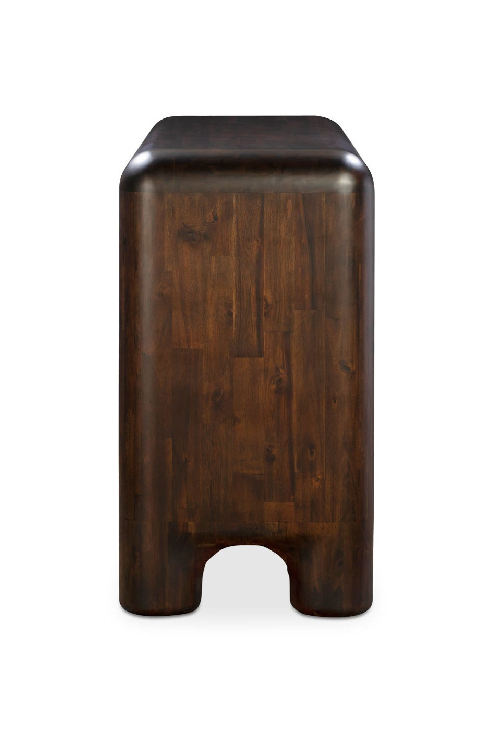 Modern European furniture - Brown Acacia 6-Drawer Dresser - www.oroa.com