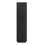 Modern European furniture - Black Solid Ash Tall Cabinet - www.oroa.com