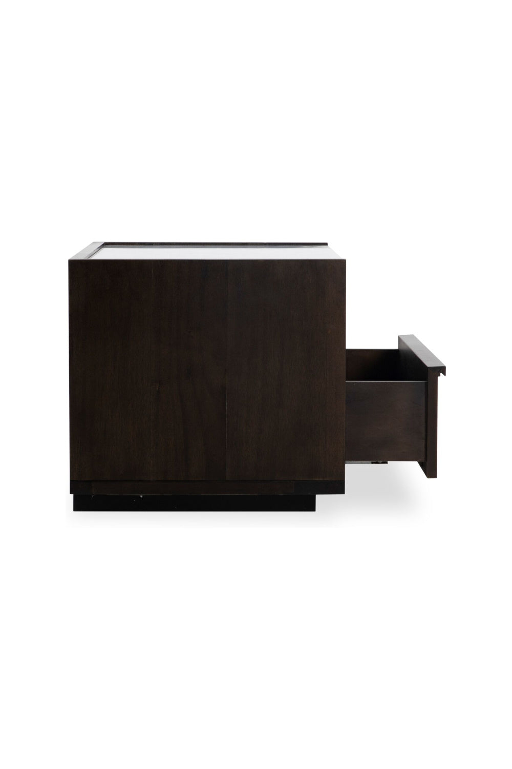 Modern European furniture - Acacia Veneer 2-Drawer Nightstand - www.oroa.com
