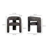 Modern European furniture - Modern 3-Legged Dining Chair - www.oroa.com