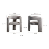 Modern European furniture - Modern 3-Legged Dining Chair - www.oroa.com