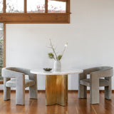 Modern European furniture - Modern 3-Legged Dining Chair - www.oroa.com