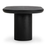 Modern European furniture - Black Indoor/Outdoor Oval Dining Table - www.oroa.com