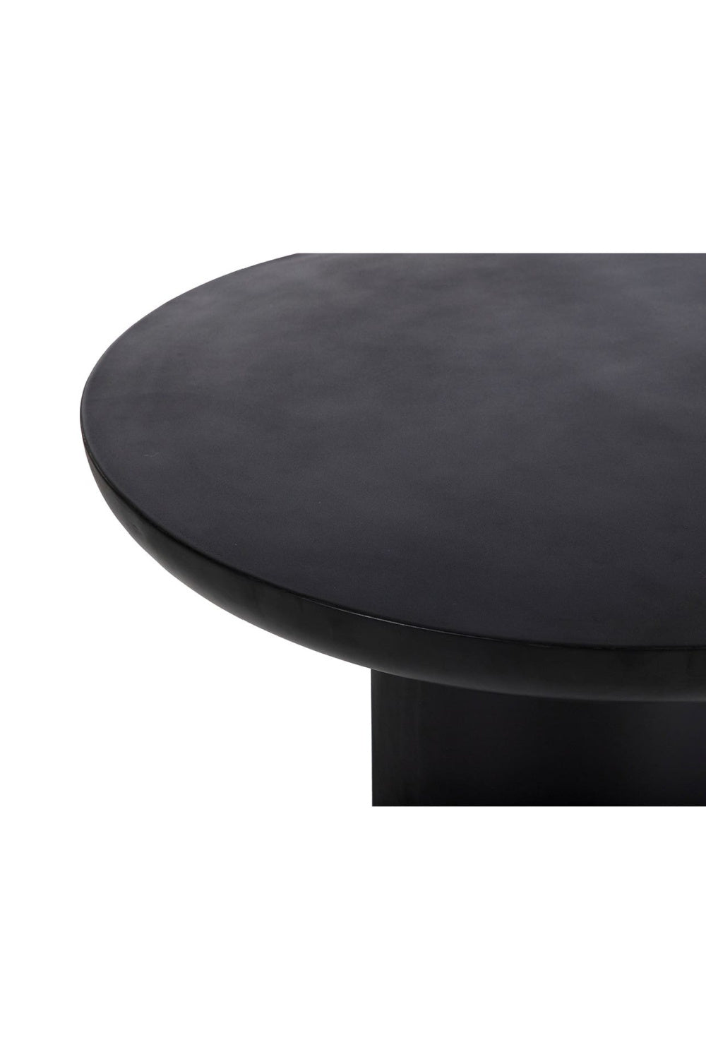 Modern European furniture - Black Indoor/Outdoor Oval Dining Table - www.oroa.com