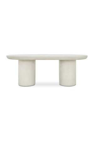 Cream Concrete Dining Table | Novi Living Rocca