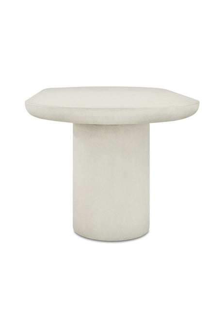 Modern European furniture - Cream Concrete Dining Table - www.oroa.com