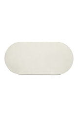Modern European furniture - Cream Concrete Dining Table - www.oroa.com