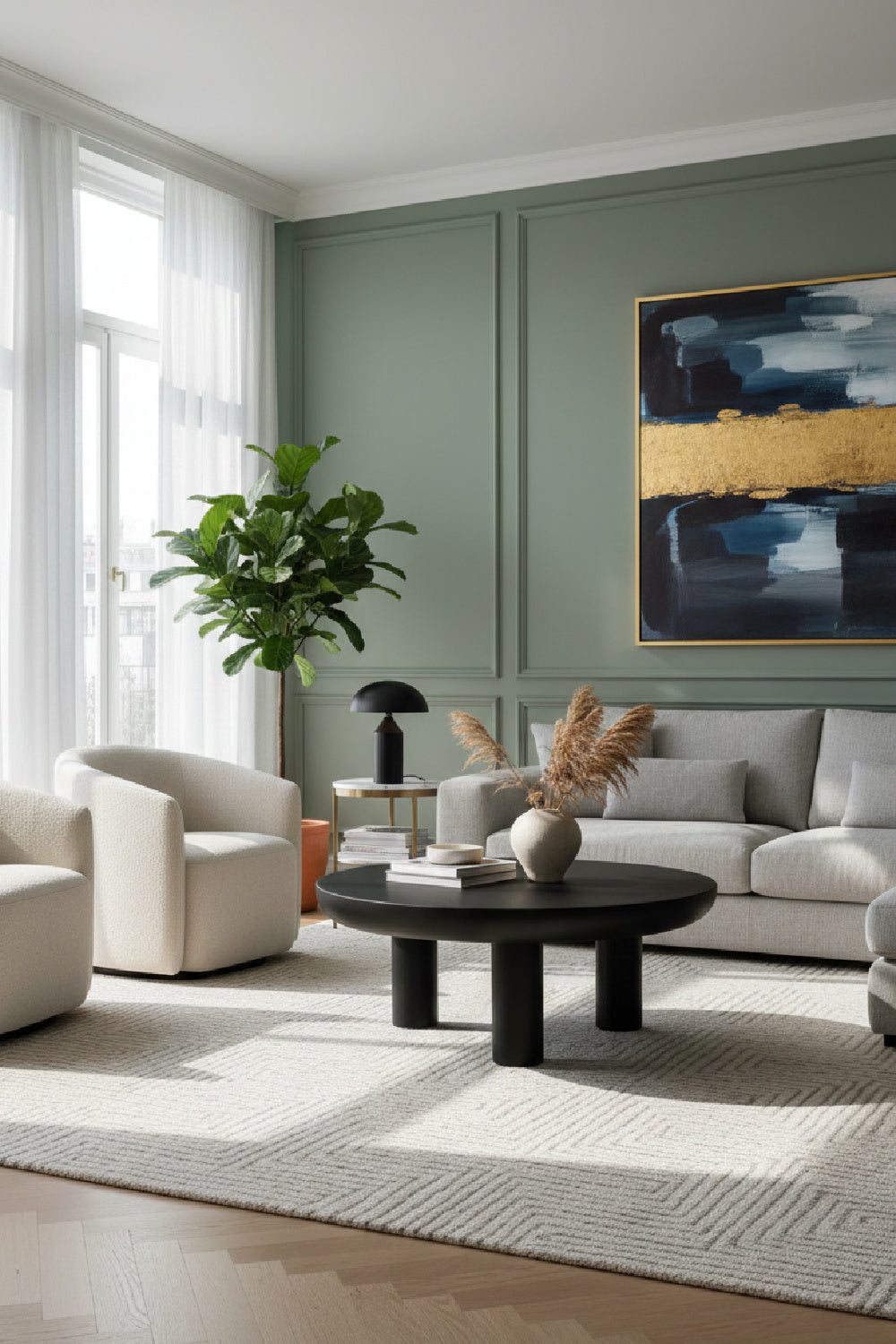 Modern European furniture - Indoor/Outdoor Concrete Coffee Table - www.oroa.com