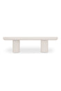 Modern European furniture - Indoor/Outdoor Concrete Bench - www.oroa.com