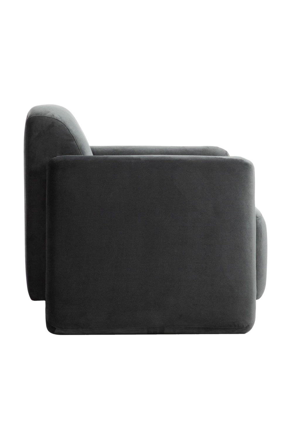 Gray Upholstered Accent Chair | Novi Living Fallon | Oroa.com