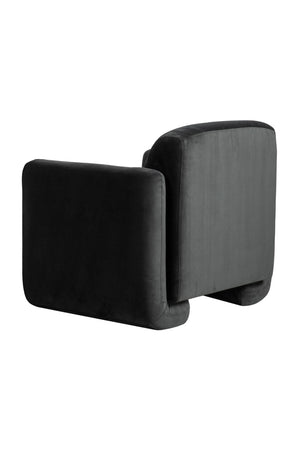 Gray Upholstered Accent Chair | Novi Living Fallon | Oroa.com