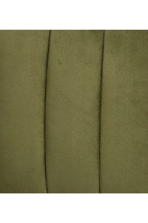 Green Curved Accent Chair | Novi Living Sofi | Oroa.com