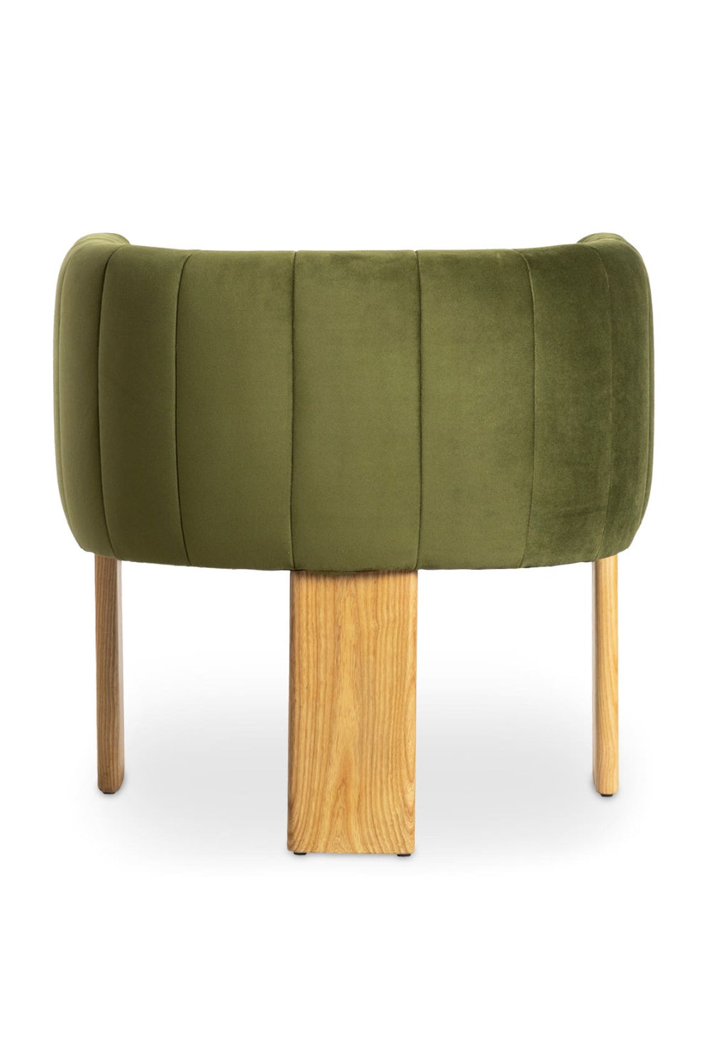 Green Curved Accent Chair | Novi Living Sofi | Oroa.com