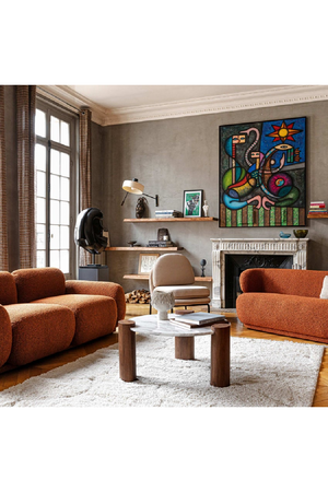 Curved Back 2-Seater Sofa | NV Gallery Giulia | Oroa.com