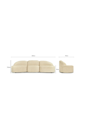 3-Seater Modular Sofa | NV Gallery Todd | Oroa.com
