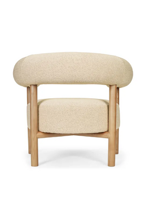 Curved Wood Frame Armchair | NV Gallery Carol | Oroa.com
