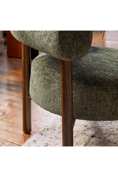 Curved Wood Frame Armchair | NV Gallery Carol | Oroa.com