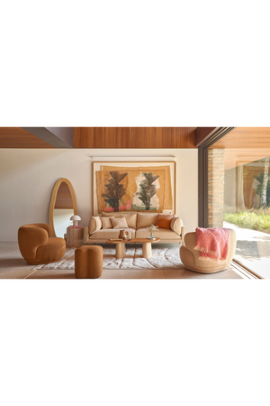 Contoured-Back Lounge Chair | NV Gallery Giulia | Oroa.com