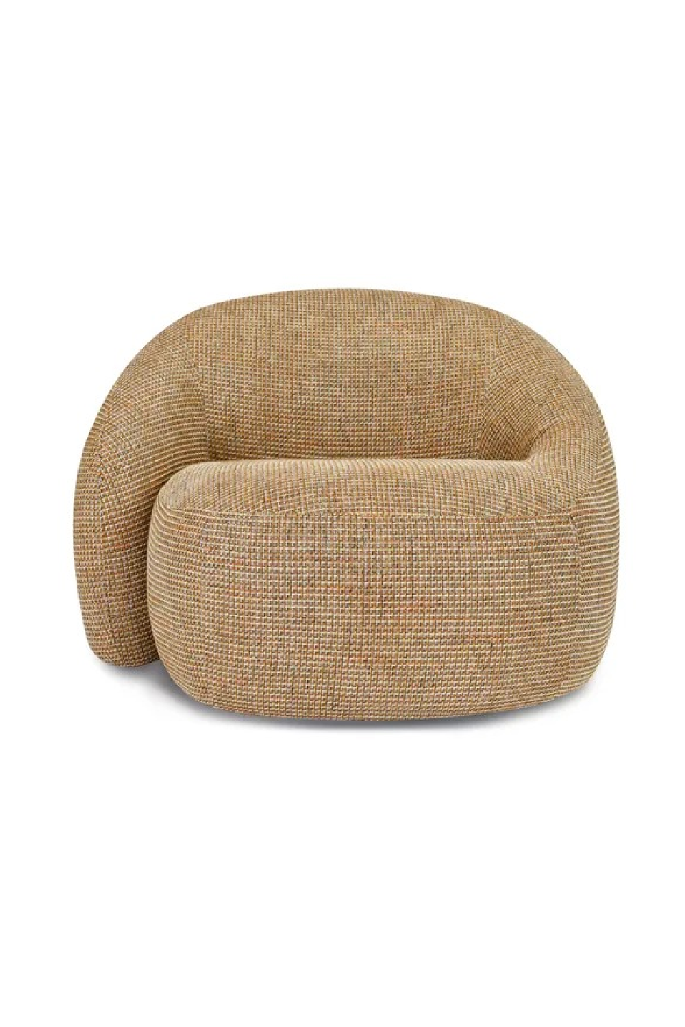 Rounded Asymmetrical Accent Chair | NV Gallery Neo | Oroa.com