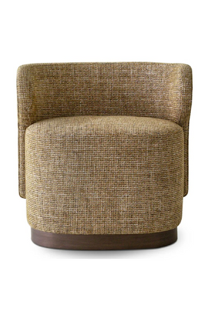 Brown Tweed Accent Chair | NV Gallery Giulio | Oroa.com