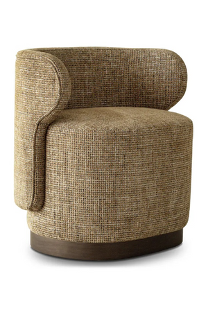 Brown Tweed Accent Chair | NV Gallery Giulio | Oroa.com
