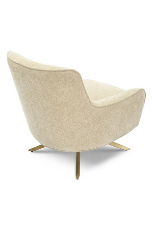 Padded Swivel Armchair S | NV Gallery Golden Gun | Oroa.com